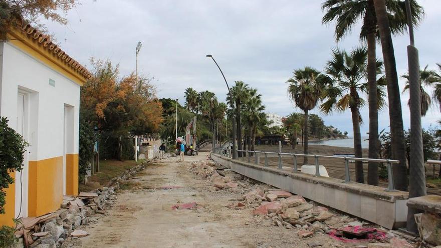 Estepona inicia la última fase de remodelación del paseo marítimo en el casco urbano