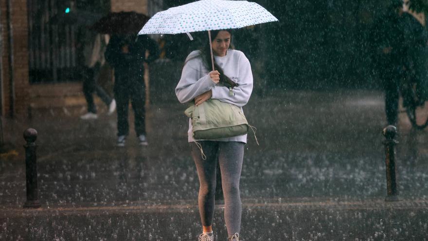 El tiempo en Valencia: Vuelven las tormentas y el granizo esta semana