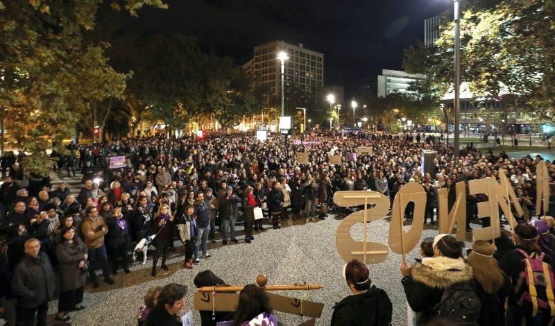 Marcha contra la violencia de género