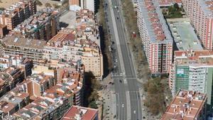 Vista aèria de la Meridiana