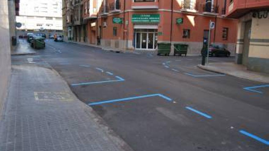 35 plazas de pago ORA menos en Castellón