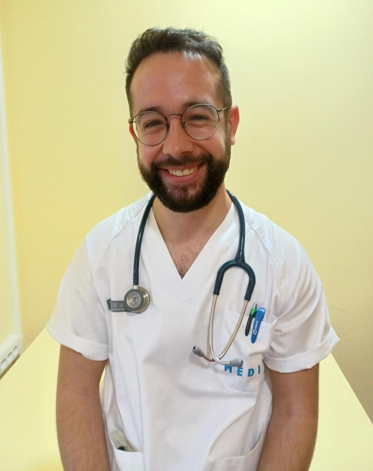 Pablo Marín, residente de Oncología Médica