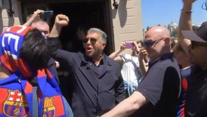 Joan Laporta en la previa de la final de Copa del Rey: Es la esencia del fútbol por excelencia