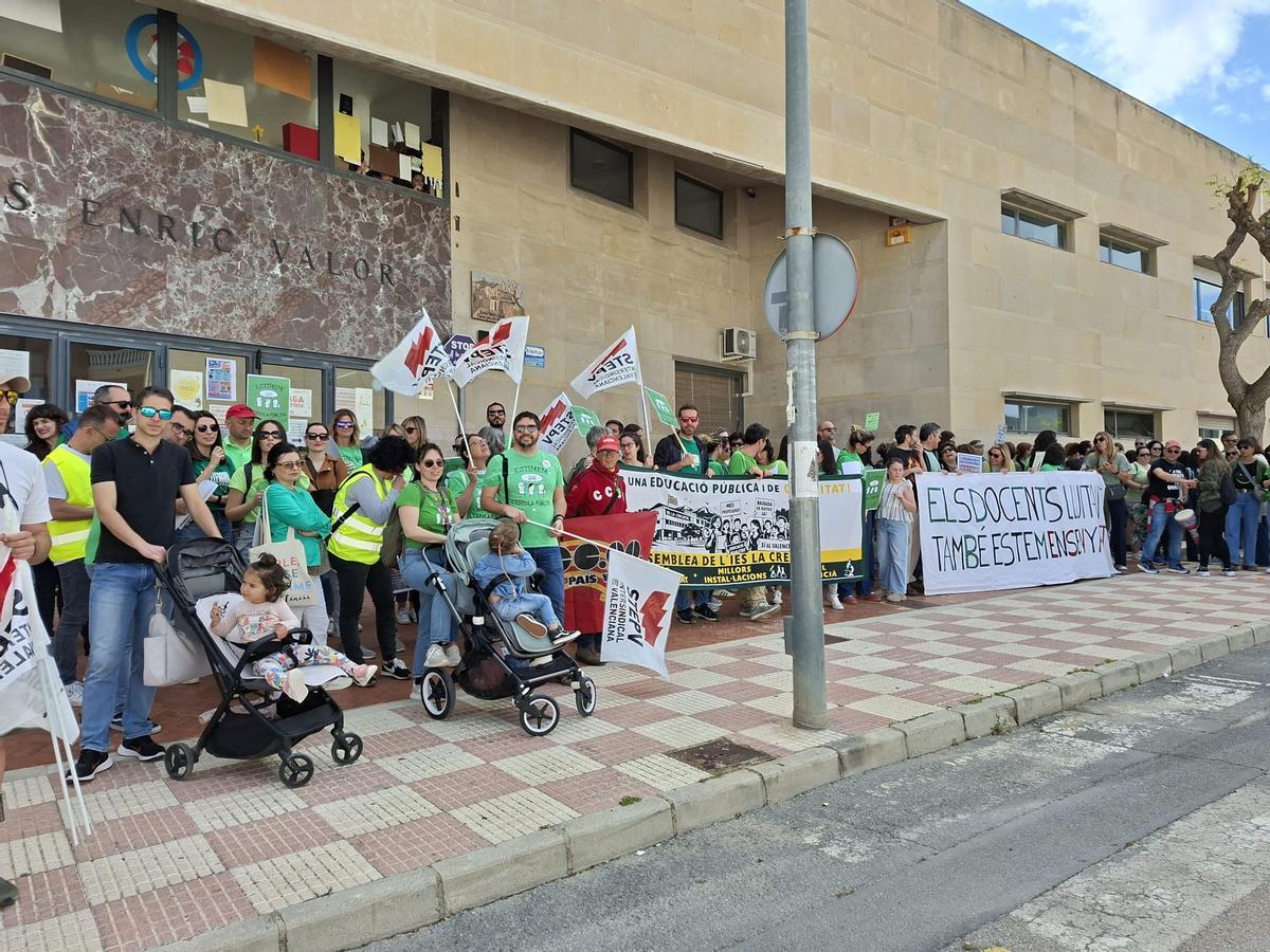 Movilización en Castalla