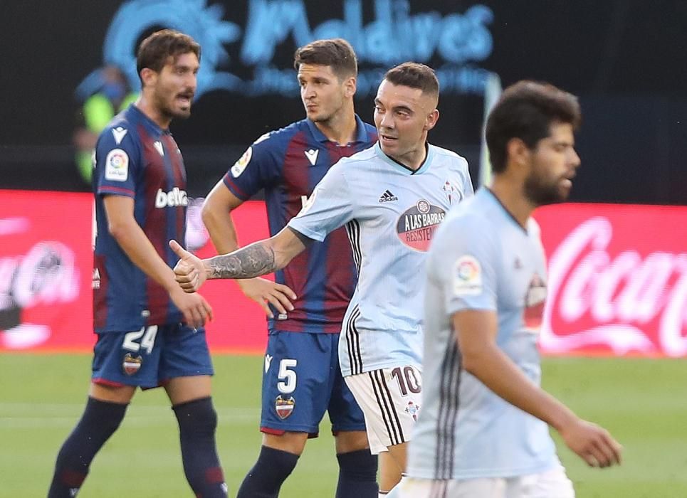 Las imágenes del Celta - Levante