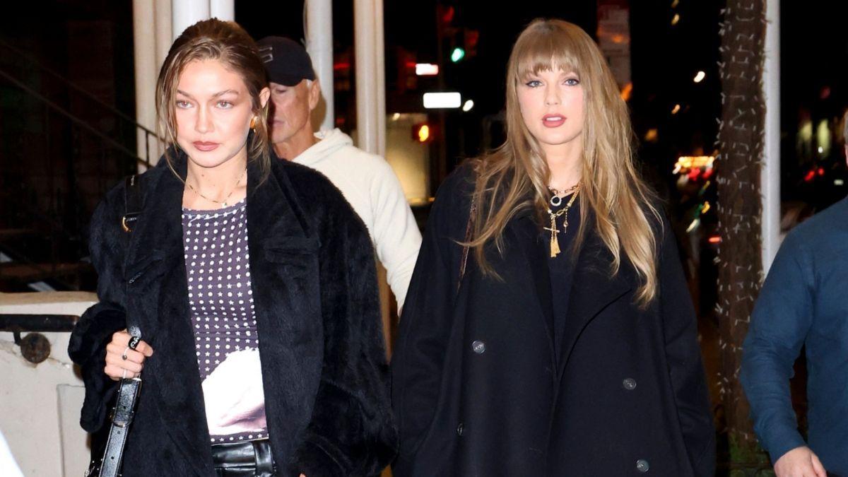 Taylor Swift y Gigi Hadid paseando por Nueva York