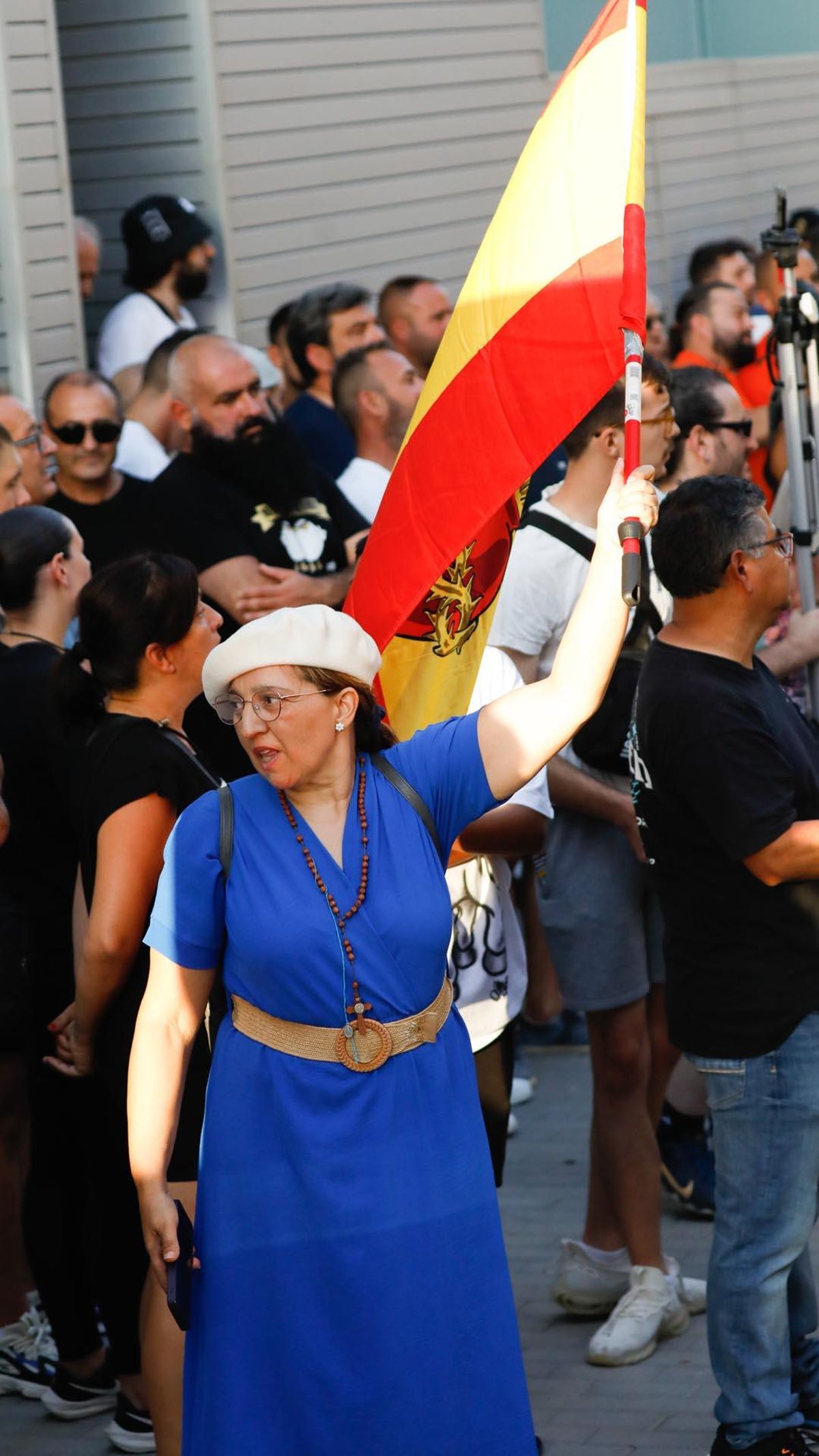 Fallida manifestación no autorizada convocada por grupos de ultraderecha en Torre Pacheco