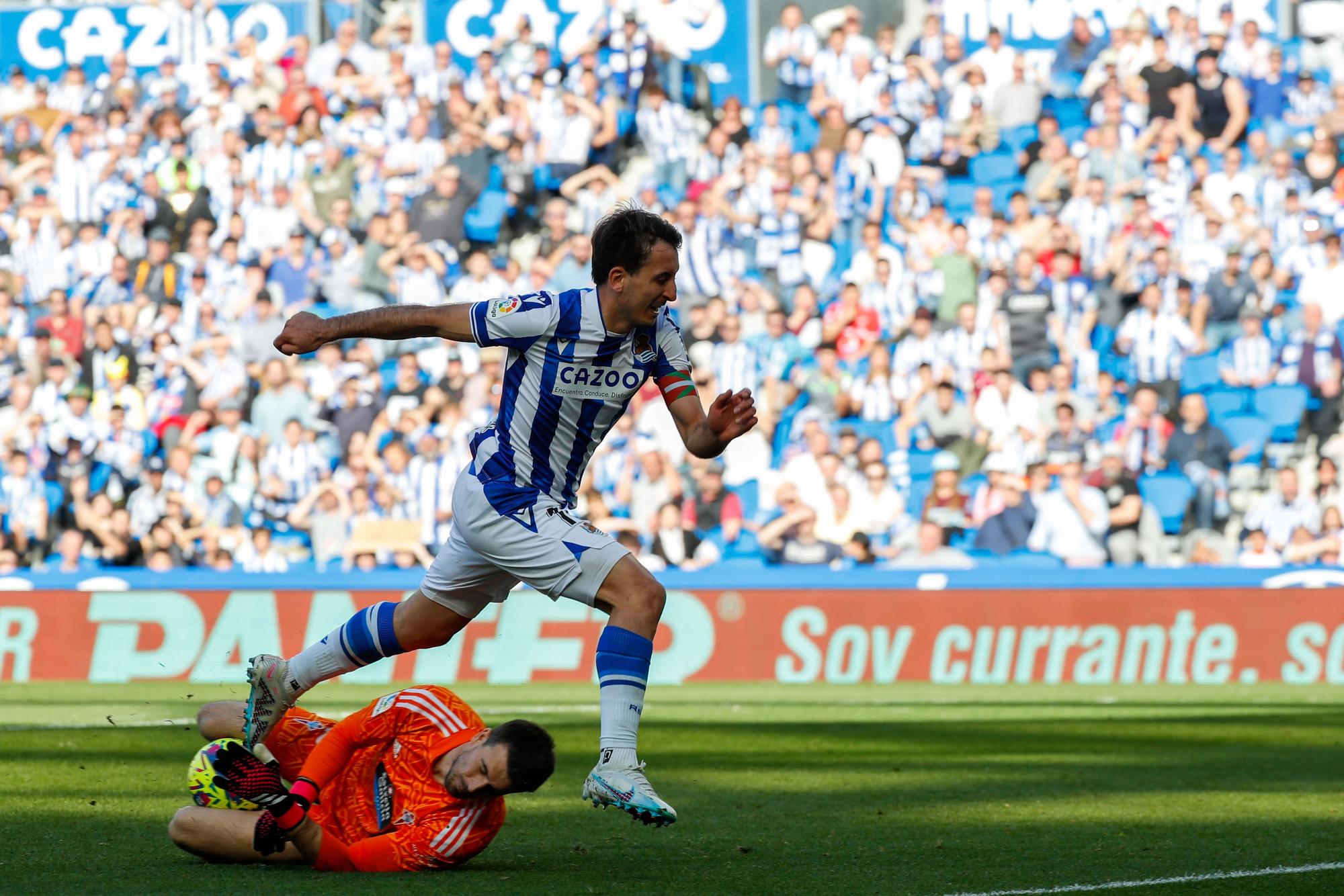 Todas las imágenes del partido entre la Real Sociedad y el Celta