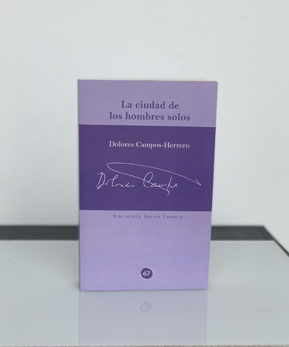 'La ciudad de los hombres solos', libro de Dolores Campos Herrero.