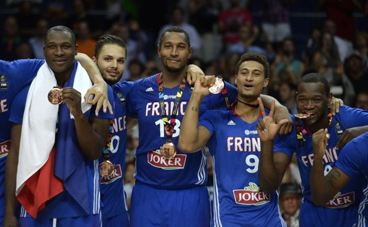 Francia, medalla de bronce en el Mundial de Baloncesto Francia, medalla de bronce en el Mundial de Baloncesto