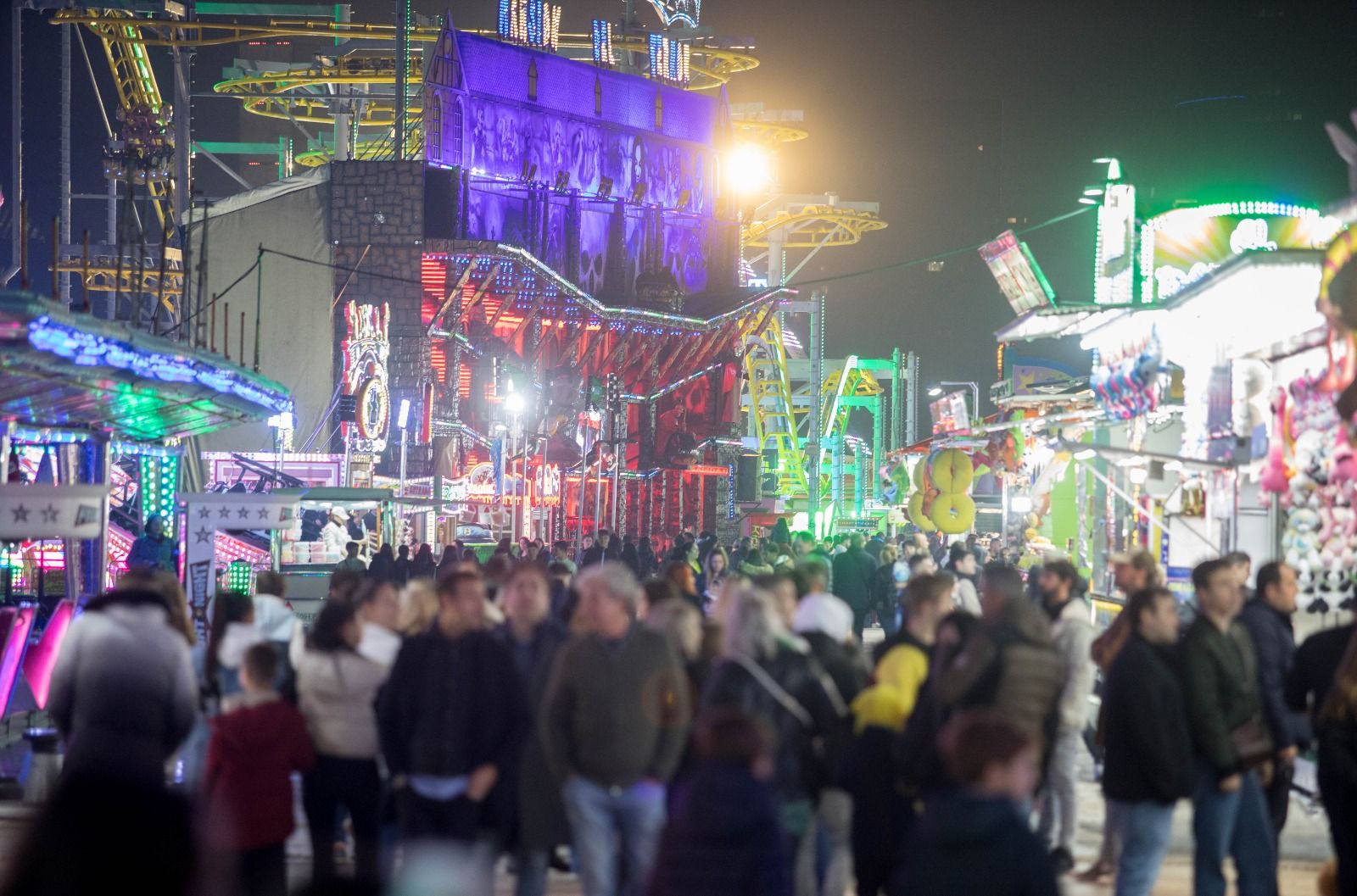 La feria de atracciones vuelve al Puerto de València por Navidad