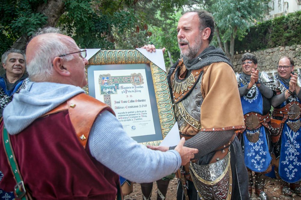 Fontilles vive los Moros y Cristianos de Alcoy