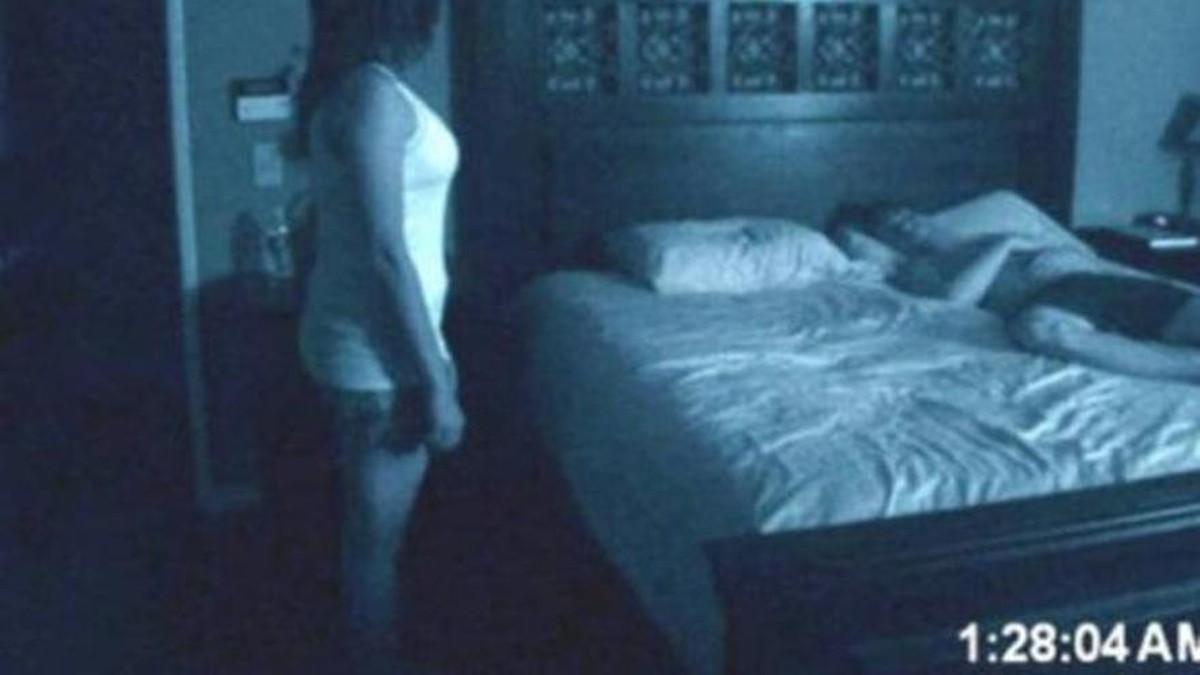 Un fotograma de la película &quot;Paranormal activity&quot;