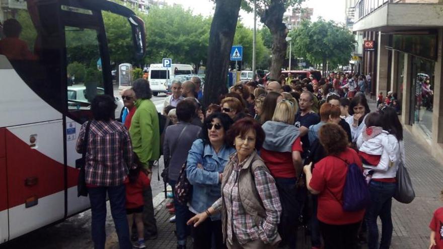 Cues per pujar al santuari de Queralt amb bus