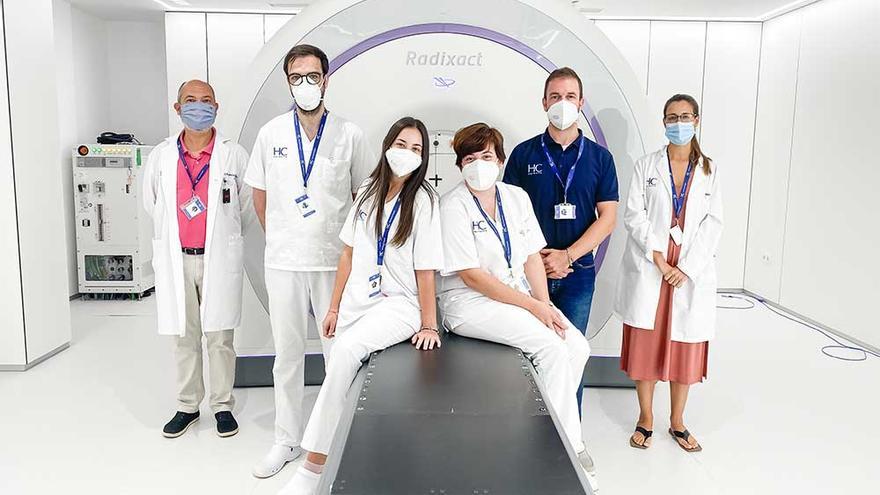 Equipo de radioterapia de HC Cancer Center