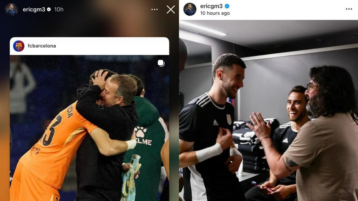 Eric García le devuelve la espalda a Joan García