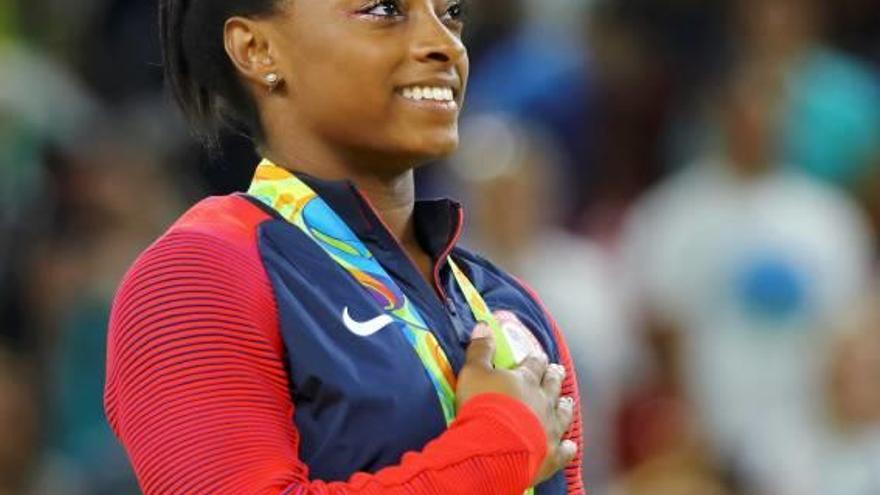 La gimnasta Simone Biles va ser víctima d&#039;abusos sexuals