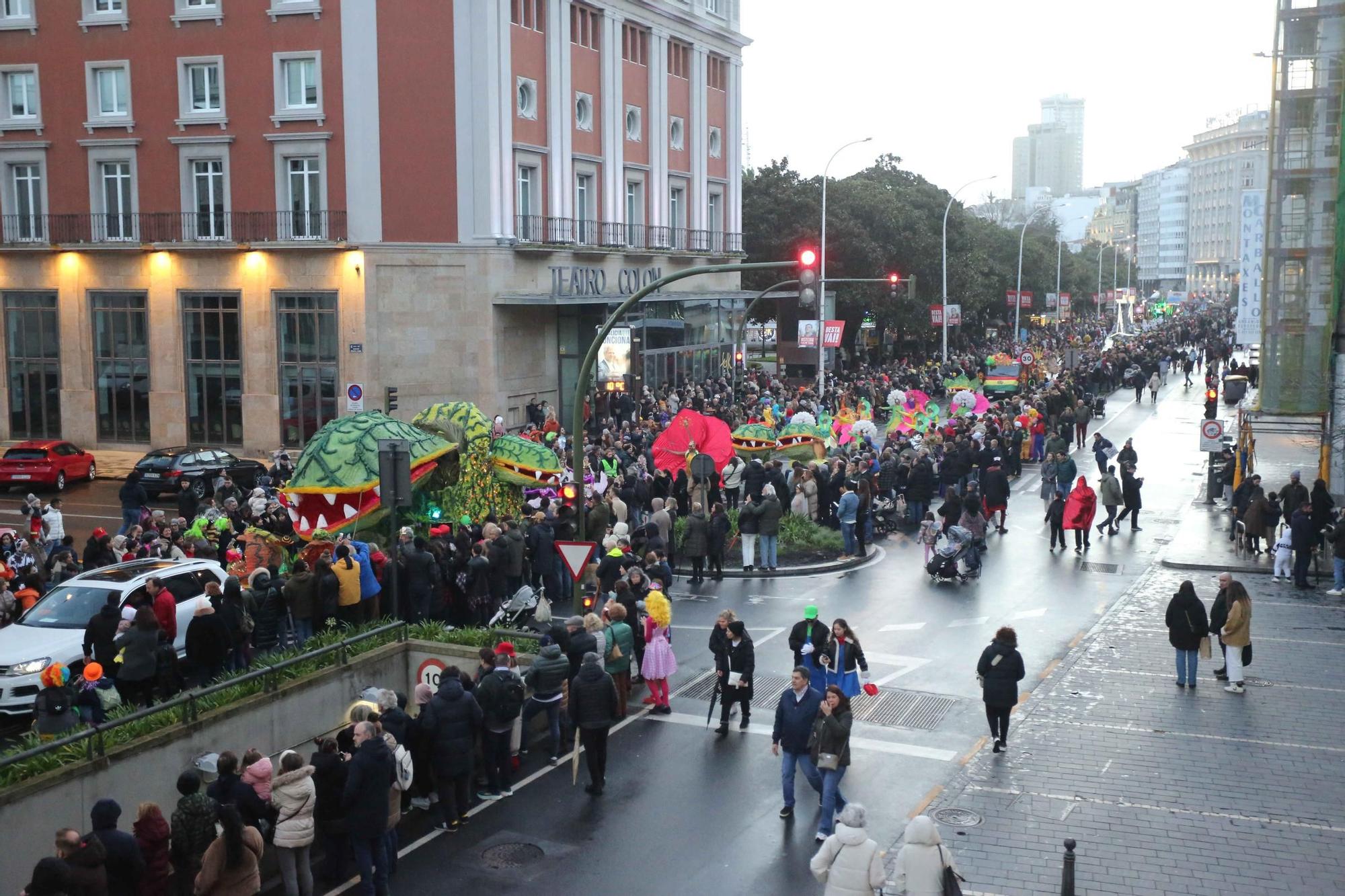 Carnaval A Coruña 2024: Desfile de comparsas y carrozas