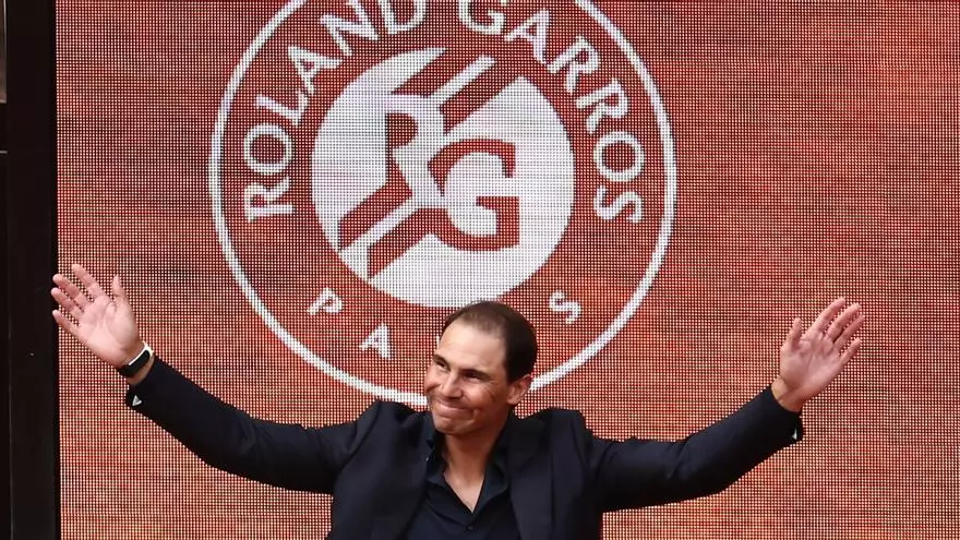 Un homenaje a la altura de la figura de Nadal en París