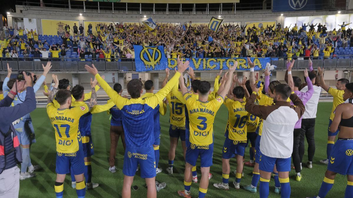 La UD Las Palmas afronta las últimas jornadas de LaLiga Hypermotion con opciones reales de alcanzar el playoff de ascenso