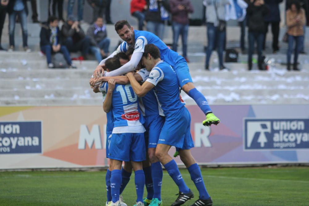 Alcoyano 3 - Hércules 0