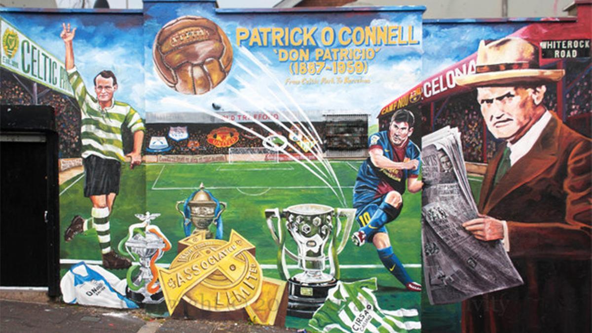 Un gran mural para Patrick O'Connell