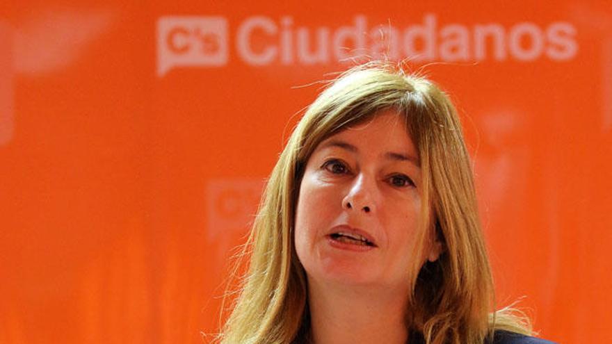 Irene Rivera, durante la rueda de prensa de este jueves.