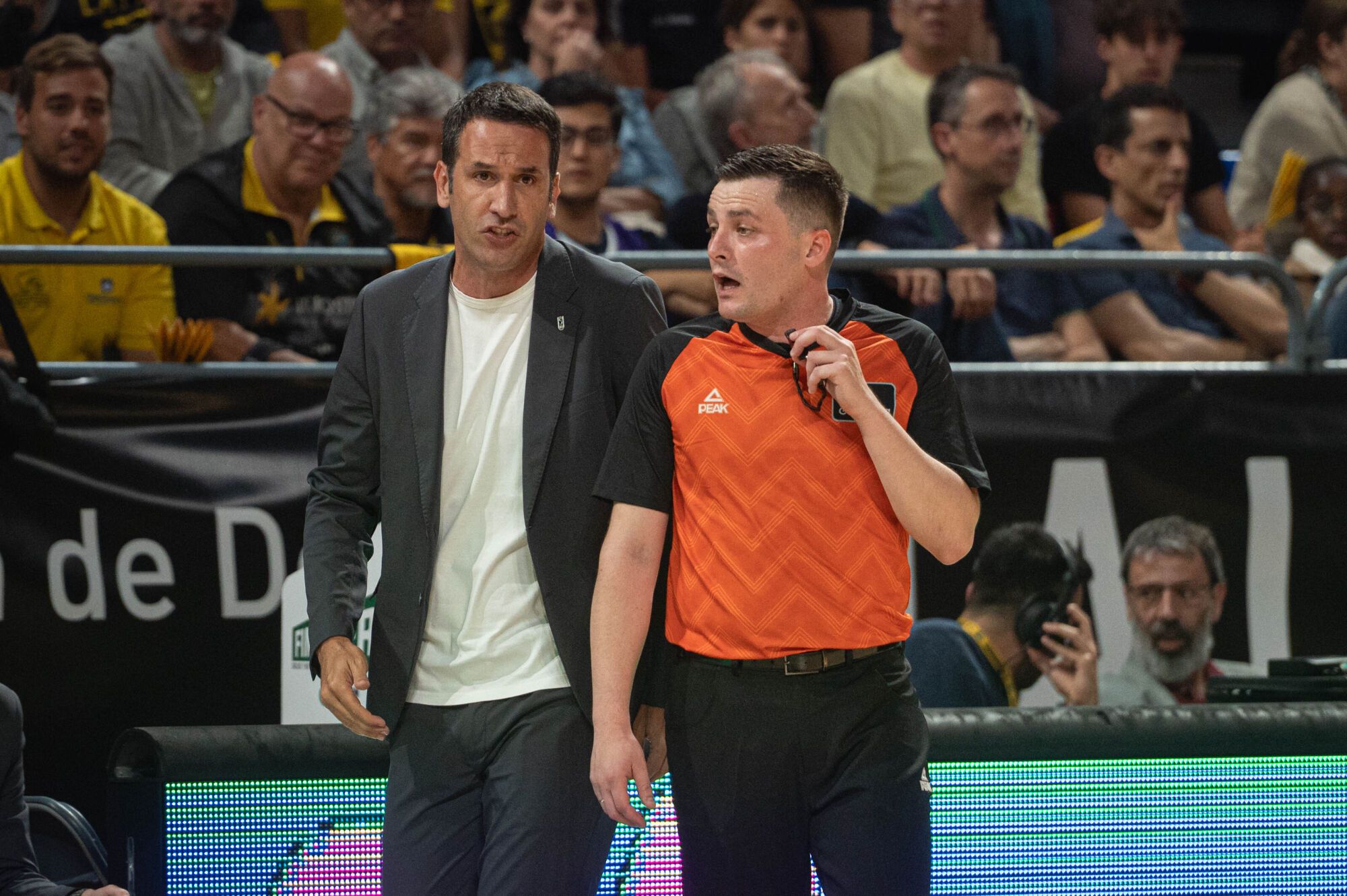 Partido La Laguna Tenerife CB Canarias - Joventut Badalona Inicio de playoff de Liga Endesa Quedarse hasta el fina porque en caso de derrota podría ser el último partido en casa esta temporada  | 02/06/2025 | Fotógrafo: Rafael Arturo Jiménez Rivero