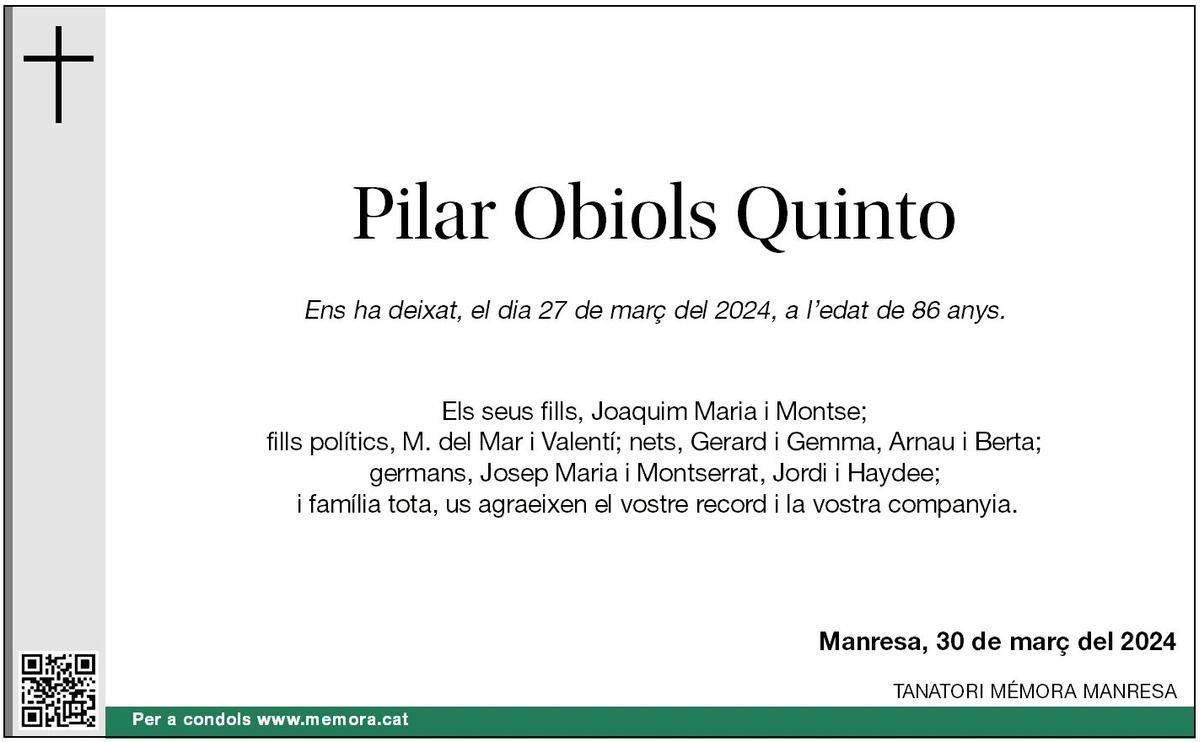 Pilar Obiols Quinto