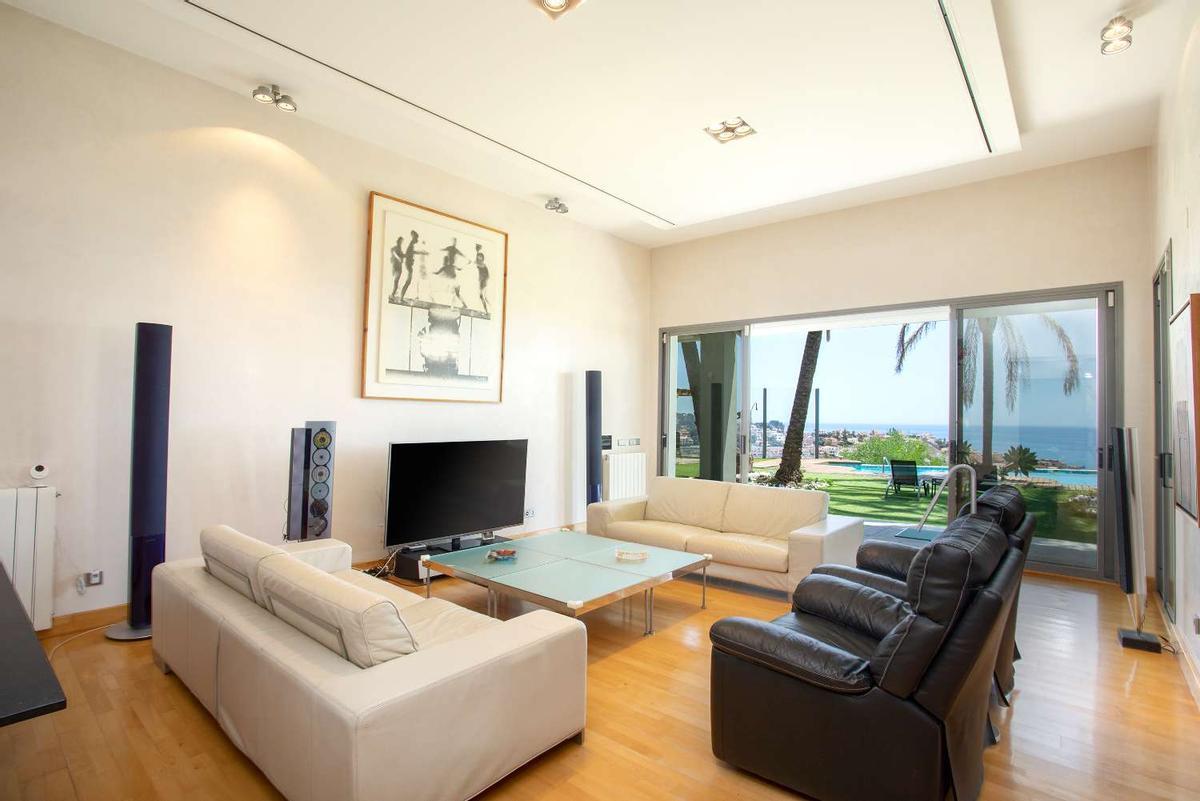 Salón casa centro Málaga