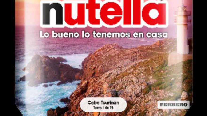 Promocionan el Cabo Touriñán a través de los icónicos tarros de Nutella