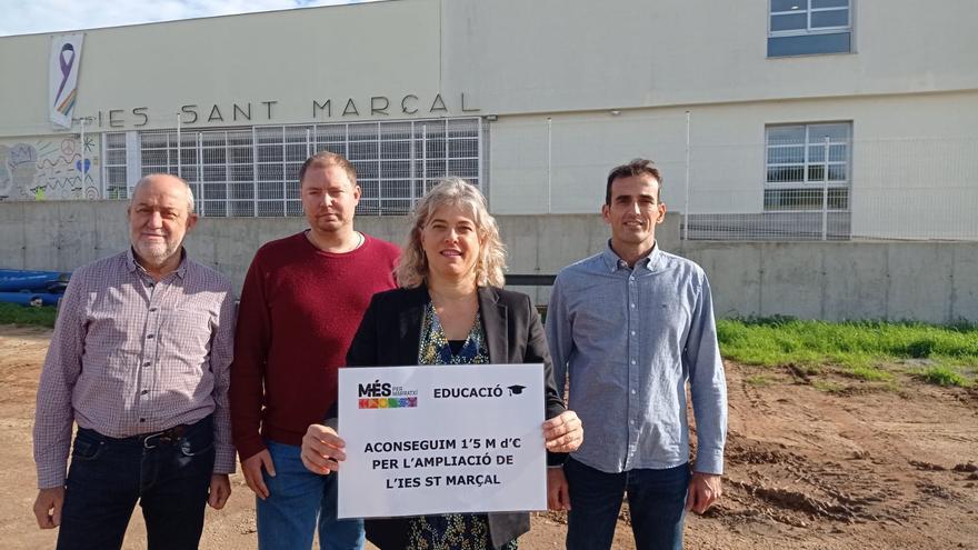 MÉS celebra el aumento del presupuesto para ampliar el IES Sant Marçal pero cree que la &quot;masificación&quot; seguirá en Marratxí