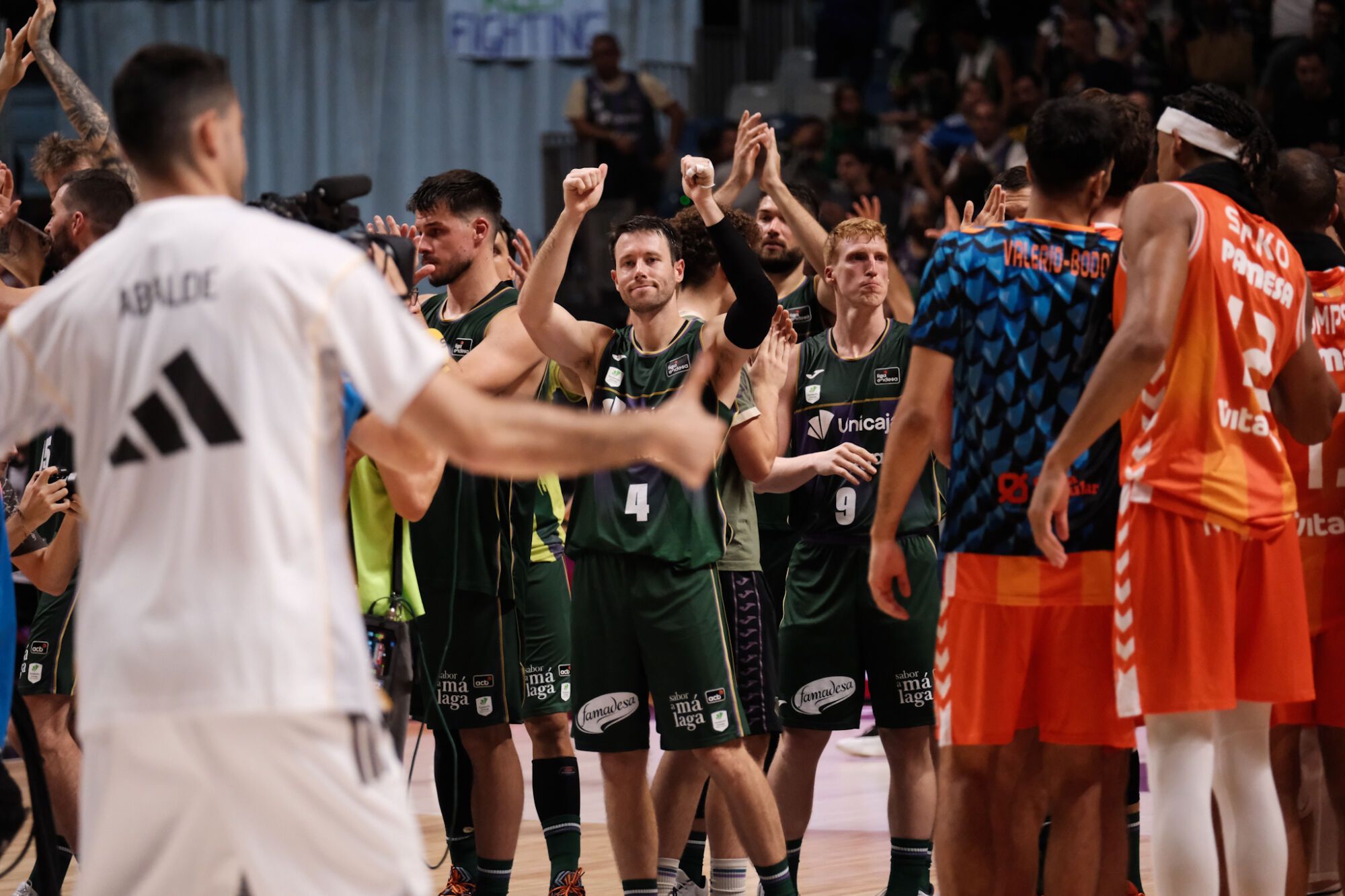 Unicaja - Valencia Basket en el Supercopa de Baloncesto 2025.