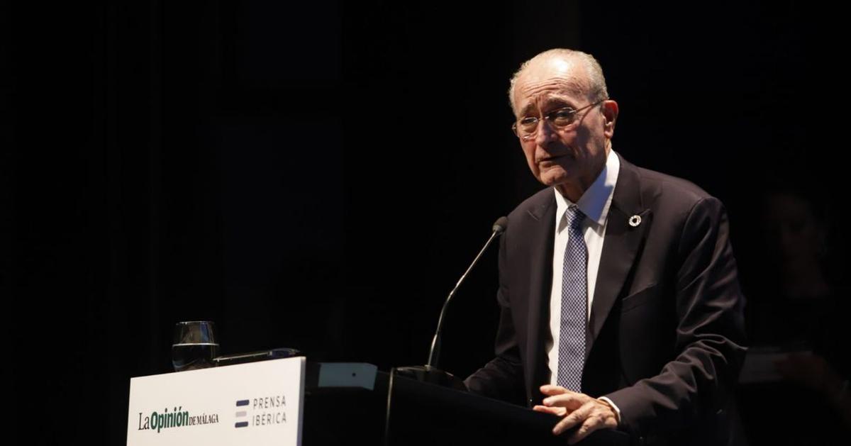 Javier Moll, presidente de Prensa Ibérica, en un momento de su intervención.