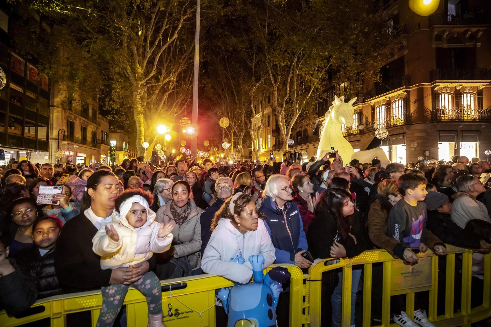 Encendido de luces de Navidad de Palma 2023