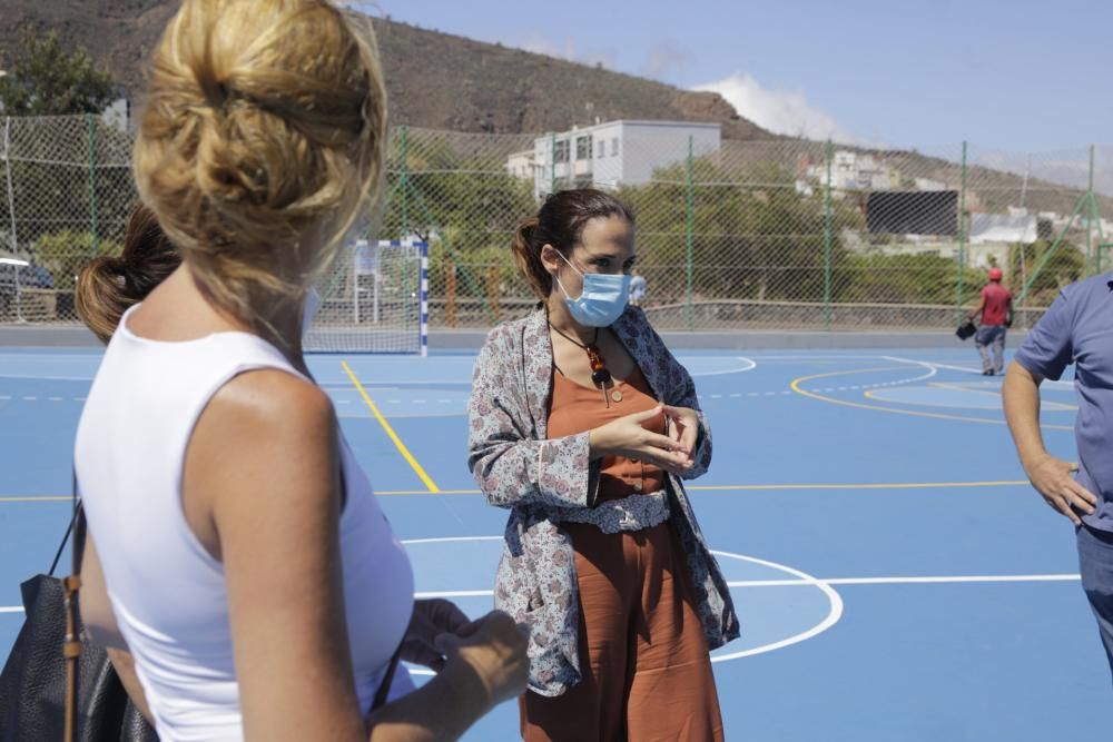 Obras de mejora en las canchas