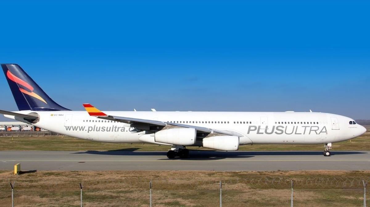 Un avión de Plus Ultra Un avión de Plus Ultra