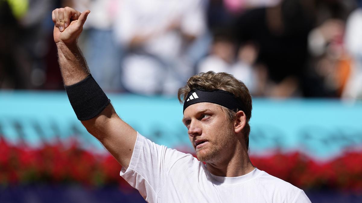 Alejandro Davidovich, uno de los grandes atractivos de la jornada de hoy en el Mutua Madrid Open