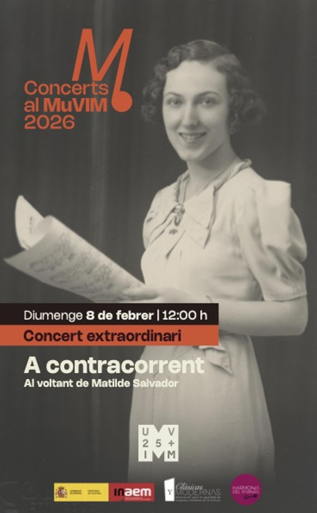 Concert extraordinari Matilde Salvador