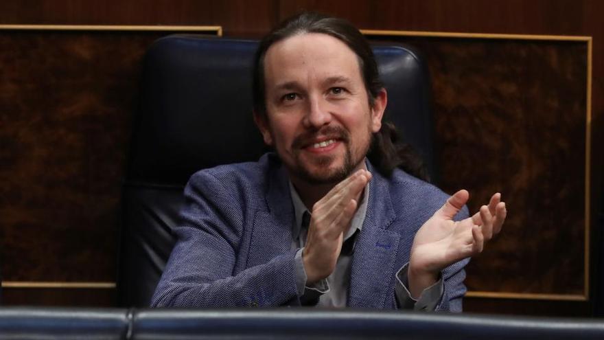 Pablo Iglesias, al Congrés dels Diputats