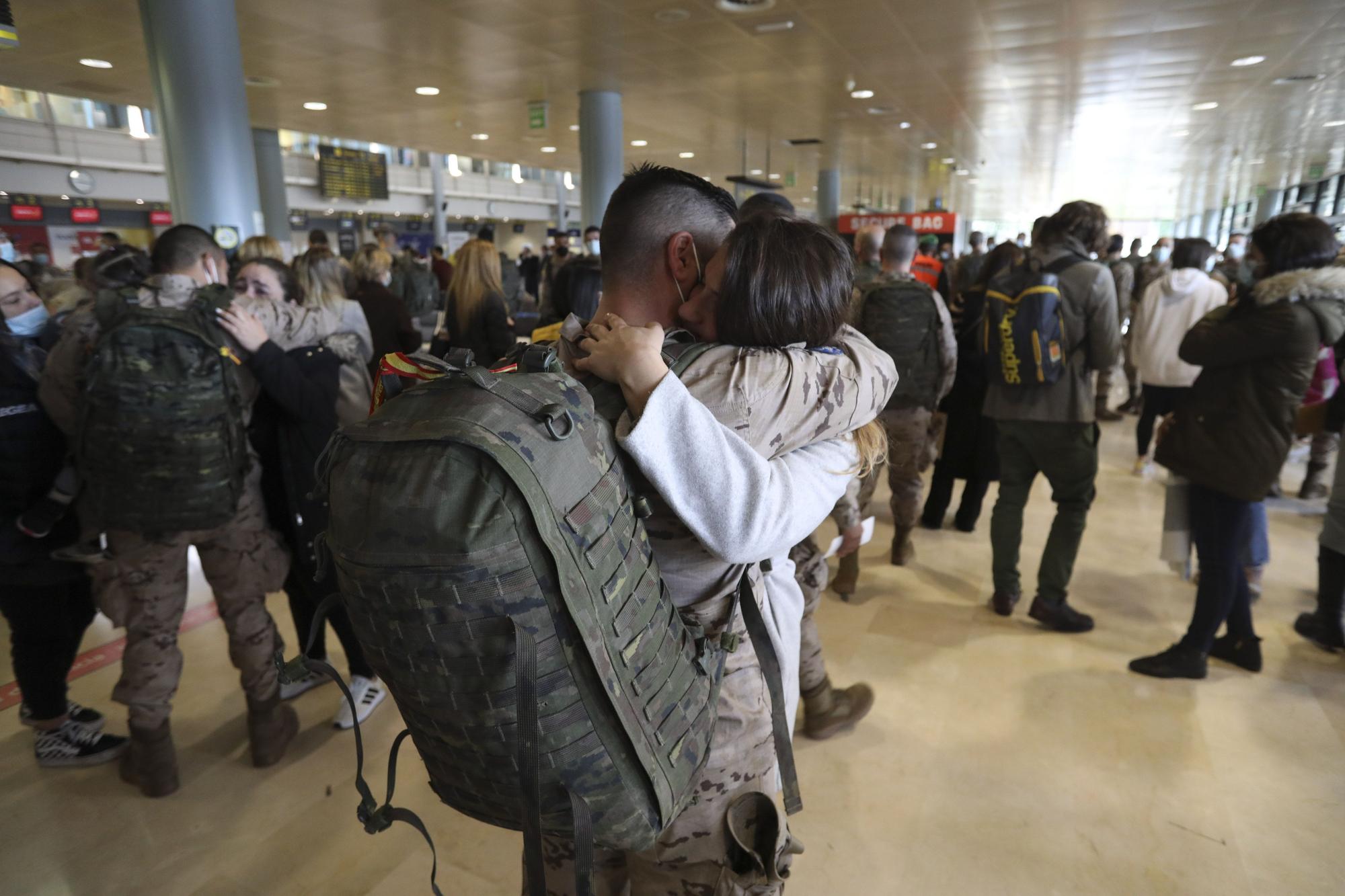 Más de 200 militares asturianos ponen rumbo a Mali