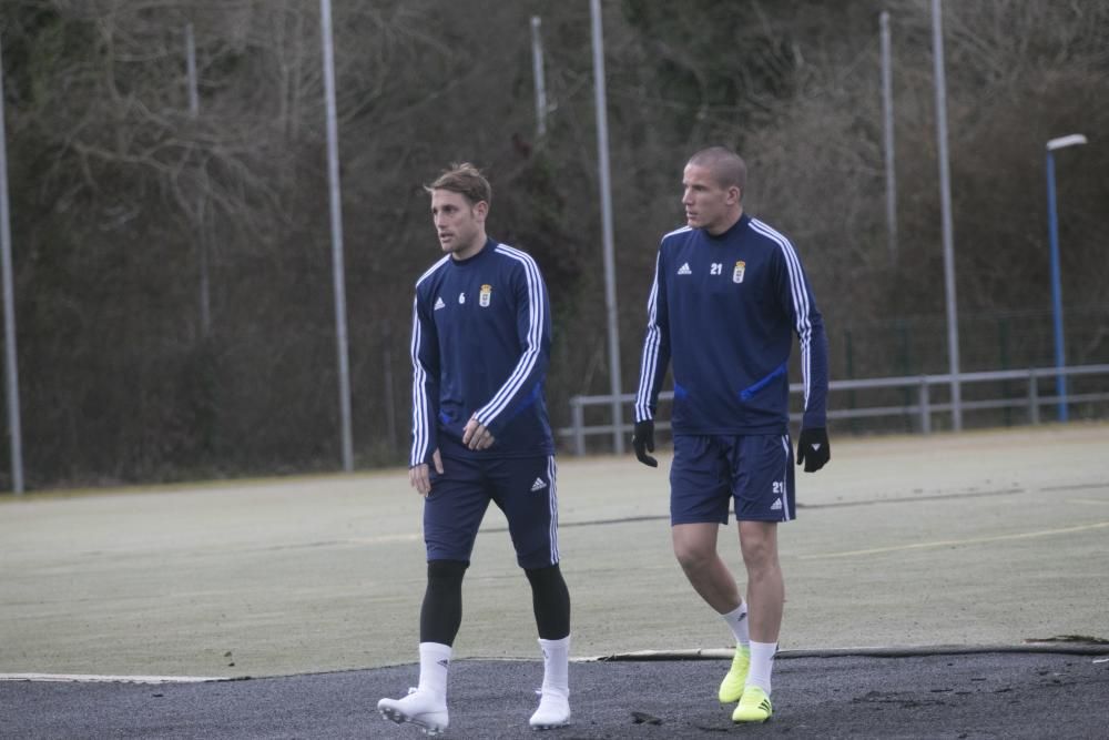 Entrenamiento del Real Oviedo