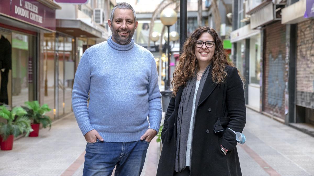 Antoni Barceló und Maria Gibert, die Vorsitzenden von Habtur.