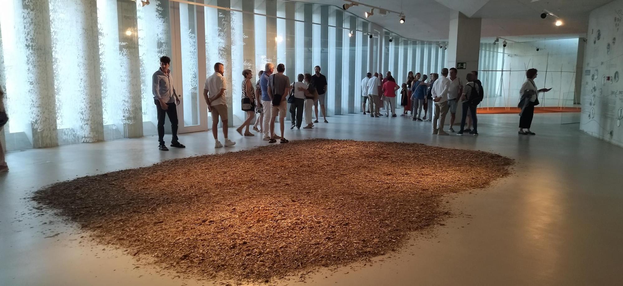 Arte que reflexiona sobre el paisaje de la Marina Alta: luz, tierra y mar y en el Auditorio de Teulada (imágenes)