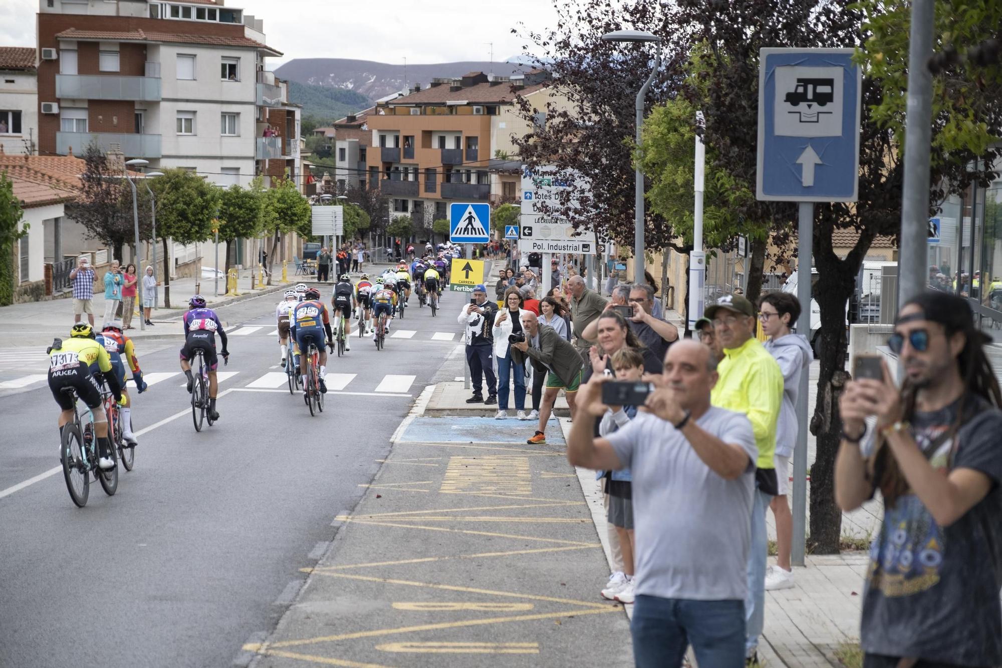 La Vuelta, al seu pas per Bages