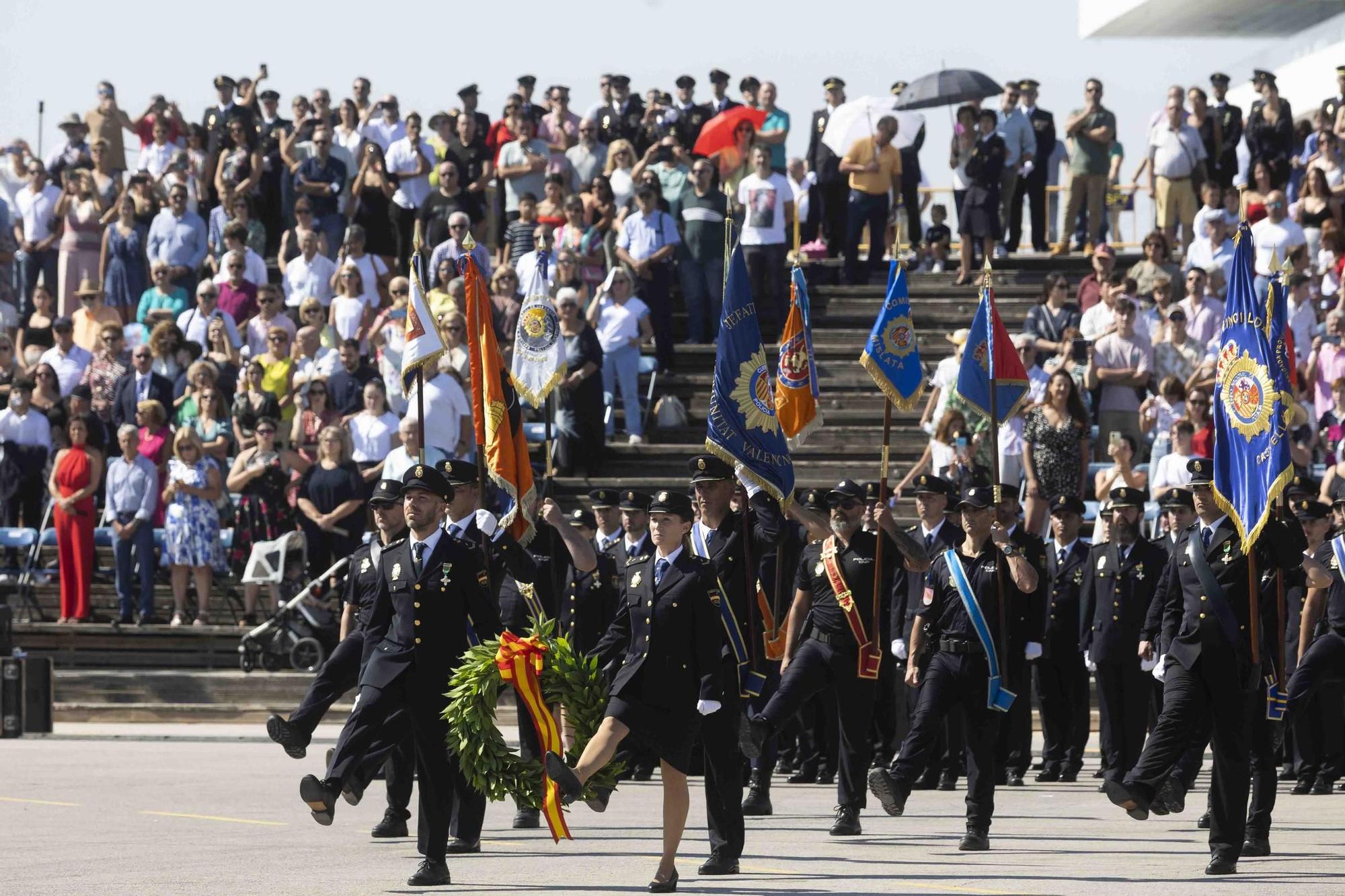 Actos de la festividad de la Policía Nacional