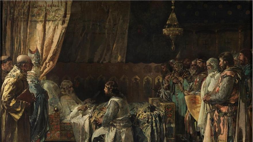Jaime I regresa a València: el Prado presta al Bellas Artes el gran lienzo de Pinazo