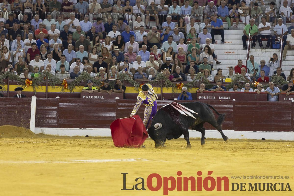 Tercer festejo de la Feria Taurina de Murcia (Talavante, Paco Ureña y Roca Rey), en imágenes