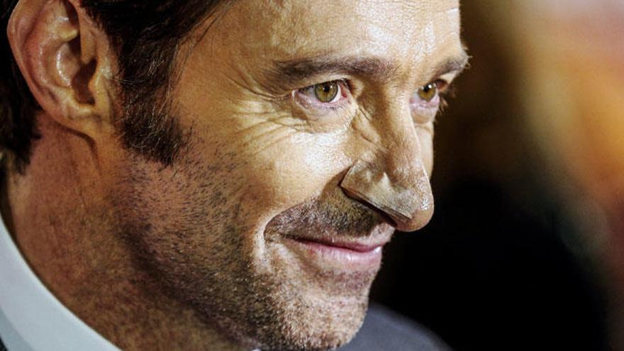 El actor Hugh Jackman en la presentación de &#039;Logan&#039;