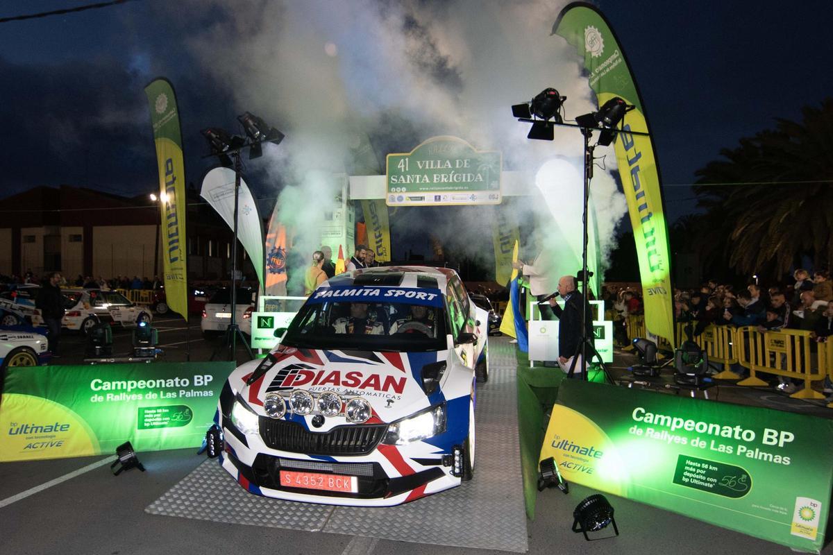Santa Brígida acoge este fin de semana un rallye histórico con 102 equipos inscritos